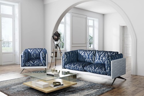 Zestaw wypoczynkowy ESTIE 2,5N+1N+1N - aranżacja