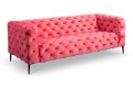 Sofa klasyczna MICHELE 3N - bryła, front, bok