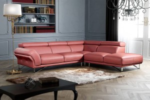 Narożnik SWAN ( 2,5NL+El.narożny+moduł 78 cm zakończony pufą ) - GKI DESIGN 