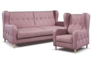 Zestaw wypoczynkowy PRADO ( kanapa z fotelem ) - WERXAL 