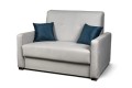 Sofa IGA I ( z funkcją spania i pojemnikiem ) - bryła, front, bok