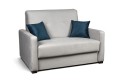 Sofa IGA I ( z funkcją spania i pojemnikiem ) - bryła, front, bok