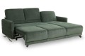 Sofa VERO - IBISCO 3RG ( z funkcją spania ) - bryła, front, bok, funkcja spania