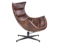 LUXOR fotel wypoczynkowy c. brązowy