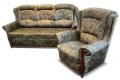 Komplet wypoczynkowy LEONARDO ( sofa z dwoma fotelami )
