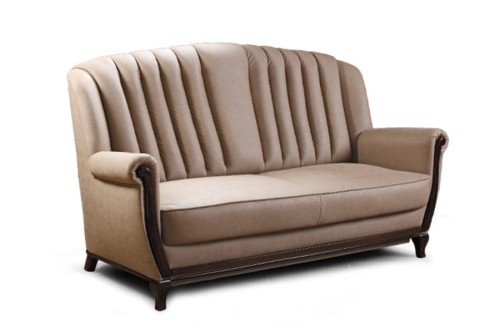 Sofa stylowa skórzana SOFIA 3 ( nierozkładana )