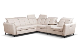 Narożnik ROMANTICA 2FP-R-1-BR-1EL - MEBLOSOFT