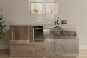 Komoda lustrzana Marsylia Kolekcja Graf&Mirror LKL-3+2