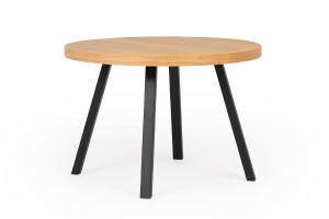 Stół rozkładany VIGO Ø110-210 cm ( buk, dąb ) - BOMAR MEBLE