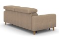 Sofa GOYA 3F ( funkcja spania typu stelaż włoski ) - bryła, tył, bok