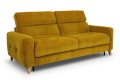 Sofa GOYA 3F ( funkcja spania typu stelaż włoski ) - bryła, front, bok