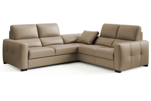 Narożnik LEONARDO 2,5FL-E element niski-1RF-1RFP - bryła, front, bok