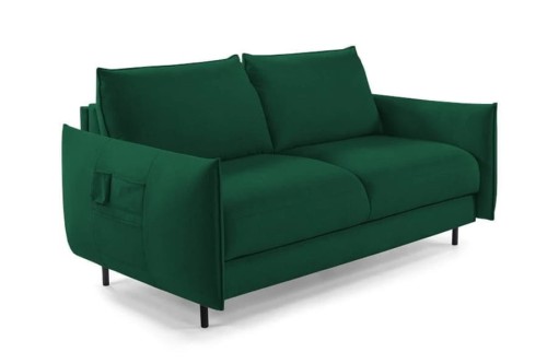 Sofa LUKKA 2F ( z funkcją spania, bok lewy z kieszenią )
