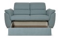 Sofa MEDIOLAN 2LP ( z pojemnikiem ) - bryła, front, szuflada