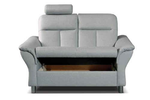 Sofa TORONTO 2LP ( z pojemnikiem ) - bryła, front
