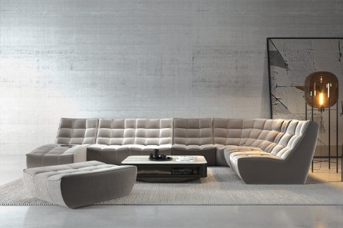 Narożnik ILLUSION PUFA OKR-LCBB-2BB-E-1BB-PD - aranżacja