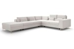 Narożnik CHROME NEW-układ L HO75L-2BK-E-2F-PKR - TABOU