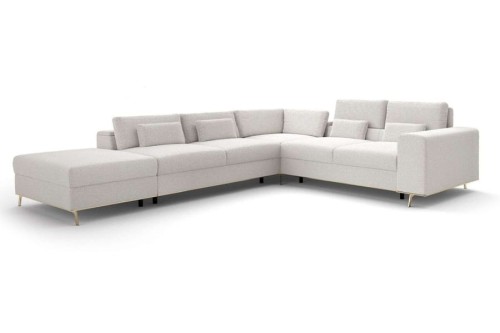 Narożnik CHROME NEW-układ L HO75L-2BK-E-2F-PKR - TABOU