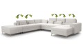 Narożnik CHROME NEW-układ U HO75L-2BK-E-2F-OBKR - TABOU