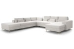 Narożnik CHROME NEW-układ U HO75L-2BK-E-2F-OBKR - TABOU