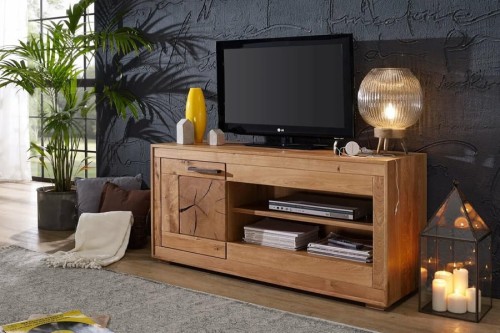 Komoda RTV I WZ-0315-0311 - dziki dąb olejowany