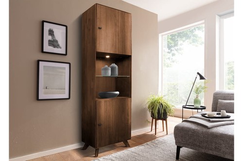 Witryna I WZ-0624 - w kolorze tabak