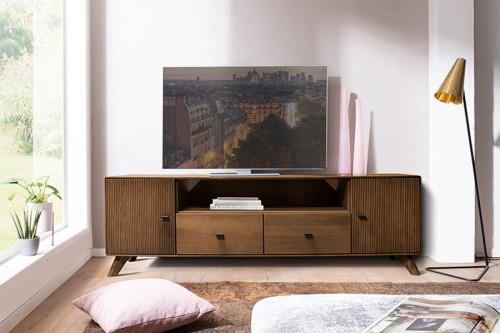 Szafka RTV II WZ-0624 - w kolorze tabak