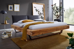 Łóżko sypialniane BE-0583 160x200 - dziki dąb olejowany
