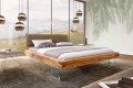 Łóżko sypialniane BE-0575 200x200 - dziki dąb olejowany