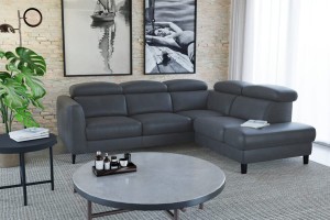 Narożnik BOSTON 2,5F-E-1HT/BK - BYDGOSKIE MEBLE 