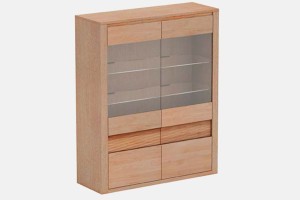 Kredens MALAREN z oświetleniem - ZAKOR