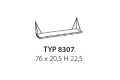 Półka wisząca ORA 8307 - ZAKOR