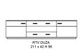 Komoda RTV TUTTI duża - ZAKOR