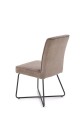 Krzesło K534 - nogi - czarne, siedzisko - popielaty VARDO 11