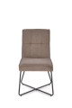 Krzesło K534 - nogi - czarne, siedzisko - popielaty VARDO 11