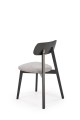 Krzesło HYLO - popiel tapicerka SERTA 12