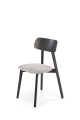 Krzesło HYLO - popiel tapicerka SERTA 12