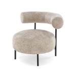 Fotel wypoczynkowy HAZARD - beżowy