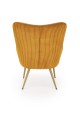 Fotel wypoczynkowy AMARO - musztardowy