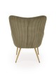 Fotel wypoczynkowy AMARO - oliwkowy