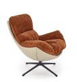 Fotel wypoczynkowy LOBSTER - cynamonowy