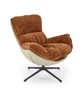Fotel wypoczynkowy LOBSTER - cynamonowy