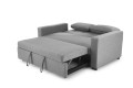 Sofa rozkładana PAULINIO - popielaty