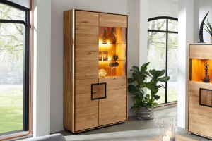 Witryna II-L WZ-0625 - dziki dąb olejowany