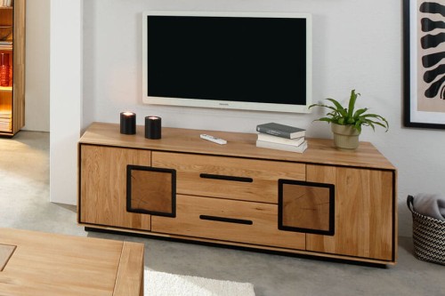 Komoda RTV IV WZ-0625 - dziki dąb olejowany