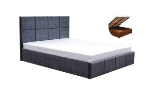 Łóżko z pojemnikiem MODERN - 254 drewno sosnowe - W.G.M PANKAU