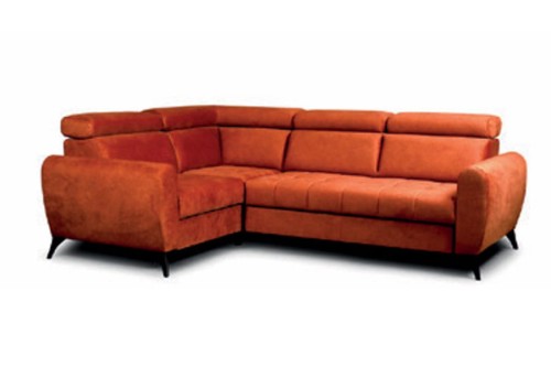 Narożnik DANTE BL-1P-R-2F-BP ( z funkcją spania i pojemnikiem ) - WERXAL