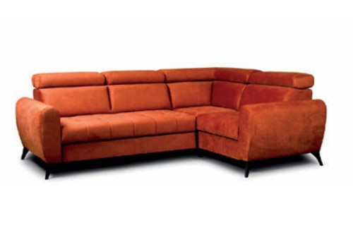 Narożnik DANTE BL-2F-R-1P-BP ( z funkcją spania i pojemnikiem ) - WERXAL