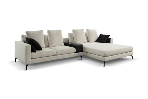 Narożnik modułowy VENICEI 2L-Moduł stolik+barek-Otomana 2,5P - GKI DESIGN