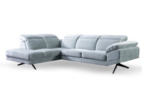 Narożnik modułowy GIOVANNI X1ZPPL (el. narożny+moduł+zak. pufą)-2NP - GKI DESIGN 